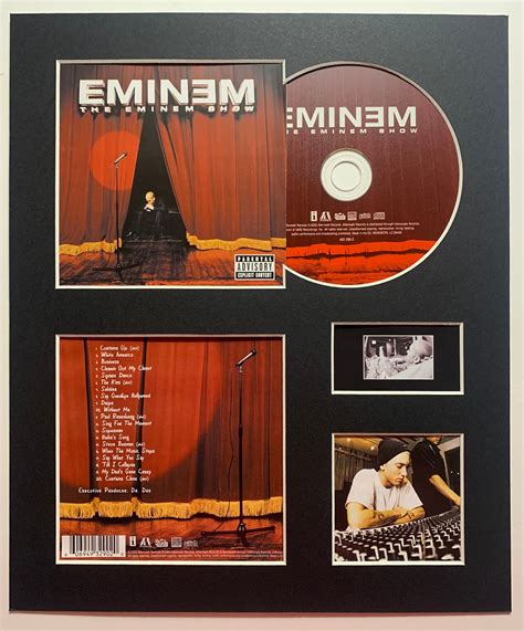 EMINEM the Eminem Show Album Display With Authentic Cd | Etsy