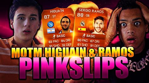 Crazy Motm Higuain Ramos Wager V Gonth Fifa Ultimate Team Pink