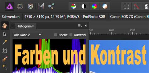 Affinity Photo Perfekte Farben Und Kontrast