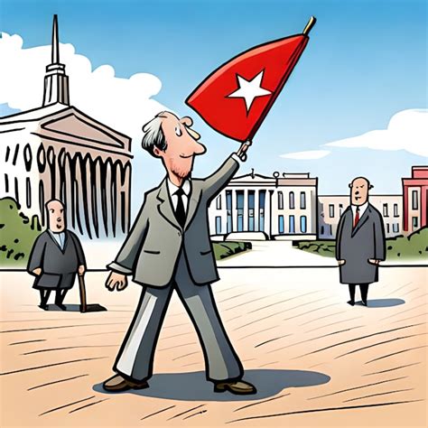 Make a stylish political cartoon from your idea by Nwcook | Fiverr