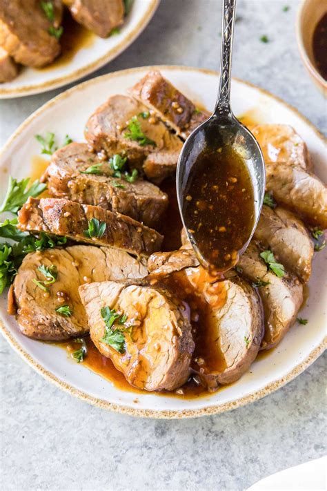 Honey Garlic Instant Pot Pork Tenderloin Kristine S Kitchen