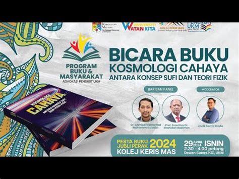 Forum Bicara Buku Kosmologi Cahaya Antara Konsep Sufi Dan Teori Fizik