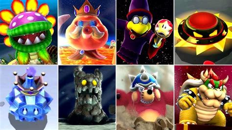 Super Mario Galaxy Bosses List