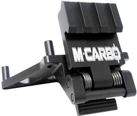 MCARBO Firearm Accessories - Kel-Tec Sub-2000 Optic Mount, Folding, Fits Gen 2 Only, Left Hand ...