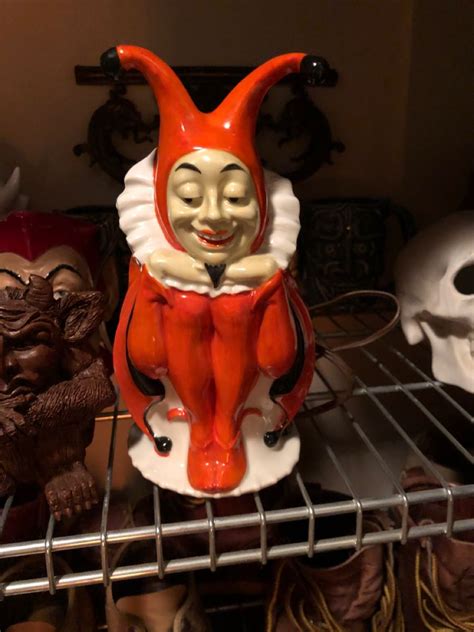 Vintage Clown Vintage Kitsch Vintage Art Wicked Jester Krampus