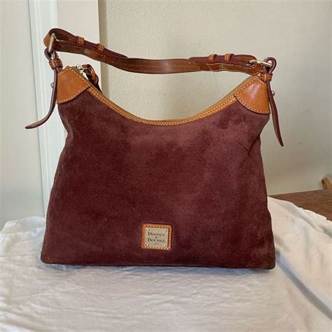 Dooney Bourke Bags Dooney Bourke Signature Belvedere Suede