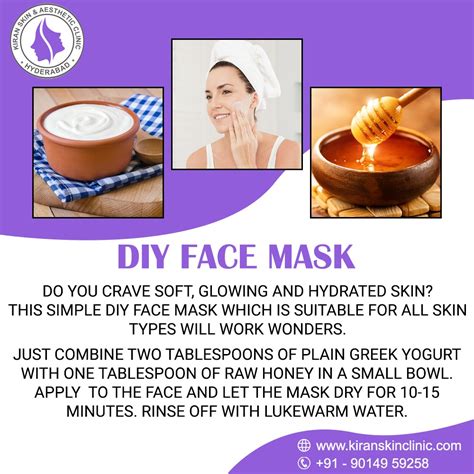 DIY FACE MASK - kiranskinclinic