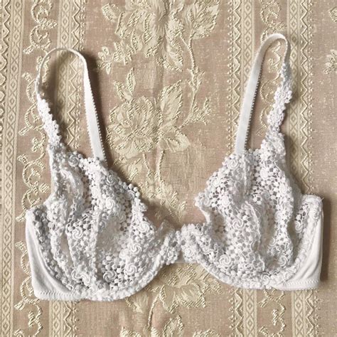 Felina Lingerie White Lace Bra 15 Shipped FREE Depop