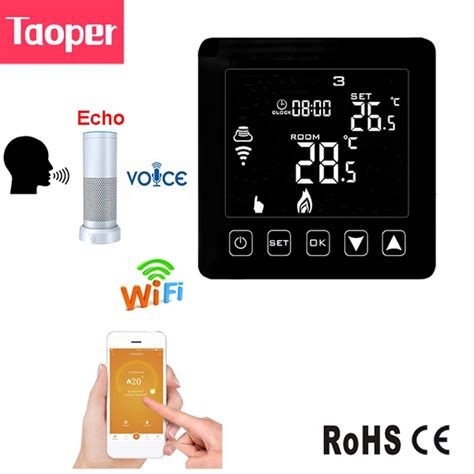 Aliexpress.com : Buy WiFi & Echo Alexa Smart Thermostat for Wall hung ...