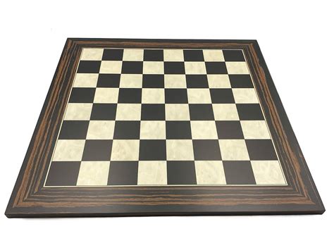 Wooden chess board ebony deluxe