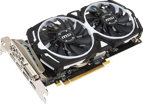 Msi Tarjeta Gráfica Radeon Rx 570 Armor 8gb Gddr5 Negro Techinn