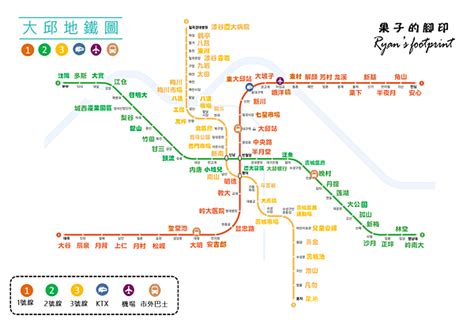 【韓國｜大邱】2023大邱最新地鐵圖 三條線超過40個地鐵沿線景點推薦！安排行程必備工具圖、自由行再也不迷路！ 果子的腳印 Ryan