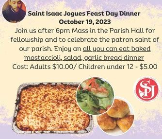 Celebration of Feast of St. Isaac Jogues - St. Isaac Jogues Catholic ...