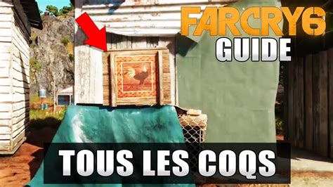 FAR CRY 6 Emplacement de tous les COQS Guide Collectibles Trophée