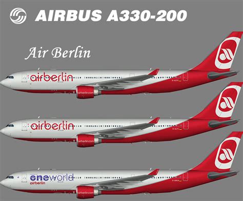 Air Berlin Airbus A330-200 – Nils – Juergen's paint hangar Airbus ...