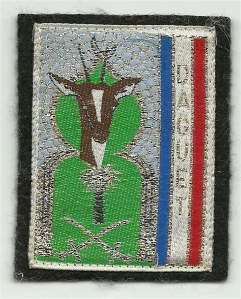 INSIGNE TISSU PATCH Militaire De L Operation Daguet EUR 12 00