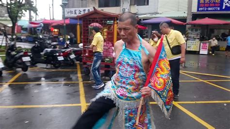 【不畏風雨！侯府王爺乩身起駕操寶 王爺乩身操寶 女乩神將 神輿參禮全紀錄】大溪無極哪吒行宮前往麻豆代天府進香 Youtube