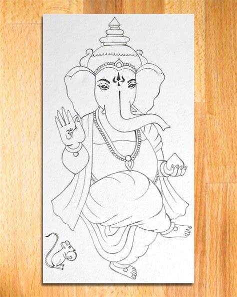 Discover more than 123 lord ganesha pencil drawing super hot ...