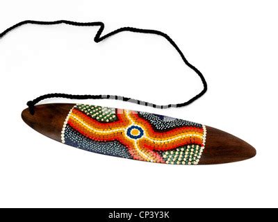 Aboriginal Bullroarer Stock Photo - Alamy