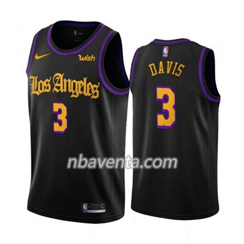 Camiseta Hombre Los Angeles Lakers Anthony Davis Nike City