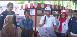 Dapat Gerobak Pedagang Bakso Kita Senang Terima Kasih Partai Perindo