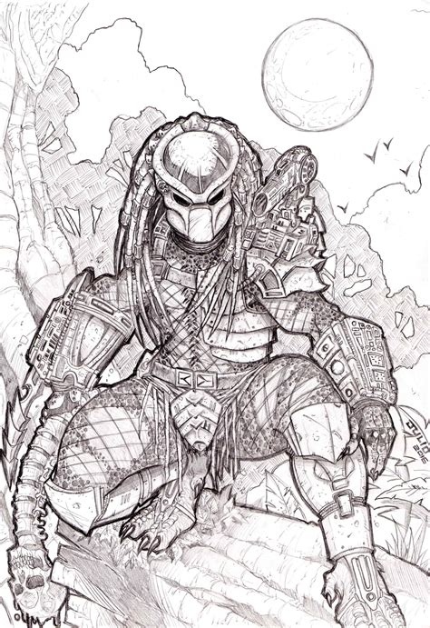 Predator Classic Jungle Hunter By Vandalocomics On Deviantart Dibujos