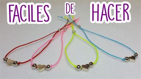 Pulseras Para San Valentín Sencillas Y Faciles De Hacer Pulseras De