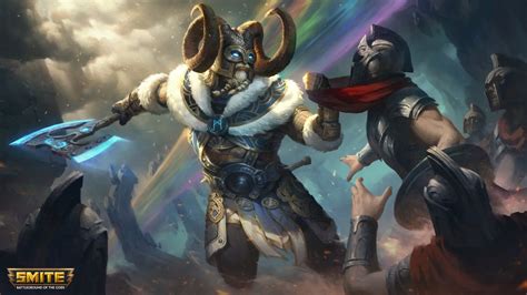 Norse God Heimdallr Joins The Smites Pantheon Next Month Pc Gamer