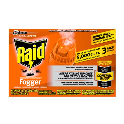 Raid® Foggers And Fumigators Sc Johnson Professional™