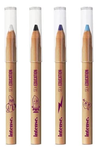 Palette Lápis Multifuncional Intense Sex Education g Cor Azul Efeito Mate Frete grátis