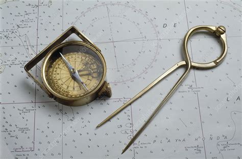 Compass And Dividers Stock Image H305 0177 Science Photo Library