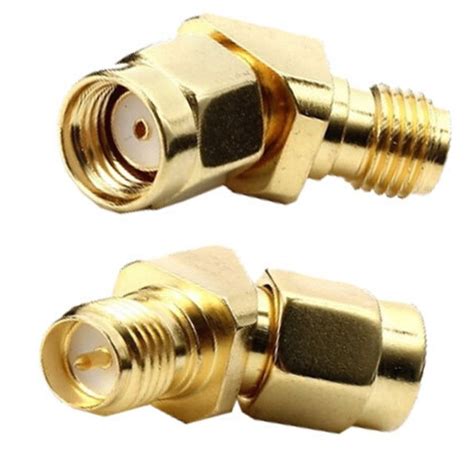 45 135 Degree Rp Sma Male To Rp Sma Female Antenna Adpater Connector 1pc Zx008d Rc Hopez