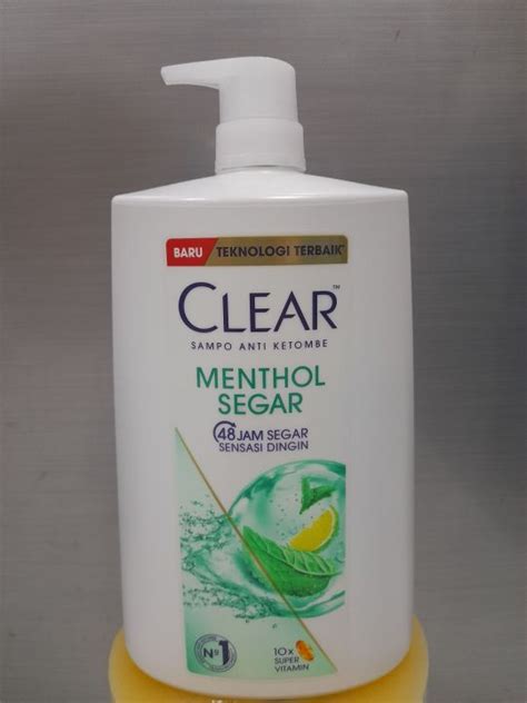 Clear Shampoo Anti Ketombe Menthol Segar Ml Lazada Indonesia