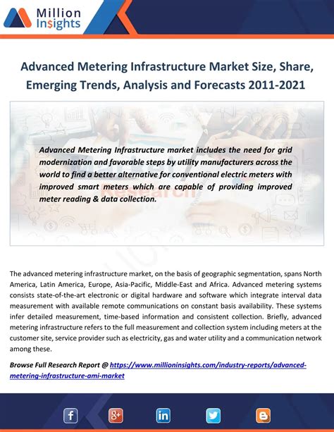 PPT Advanced Metering Infrastructure Market Size Share Emerging