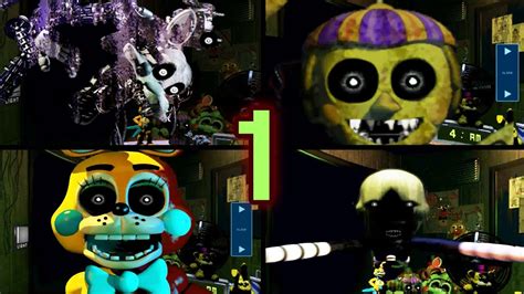 One Night At Springtrap S All Spring Jumpscares Youtube