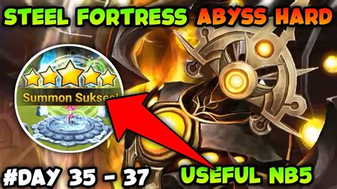 WAJIB DICOBA SIH AUTO STEEL FORTRESS ABYSS HARD MAIN DARI AWAL