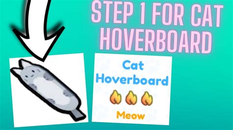 HOW TO GET CAT HOVERBOARD PET SIMULATOR X YouTube