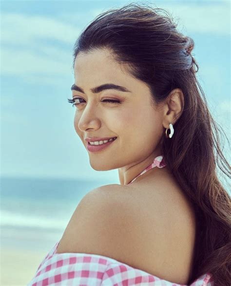 Rashmika Mandanna Is A Breath Of Fresh Air As She Poses At The Beach