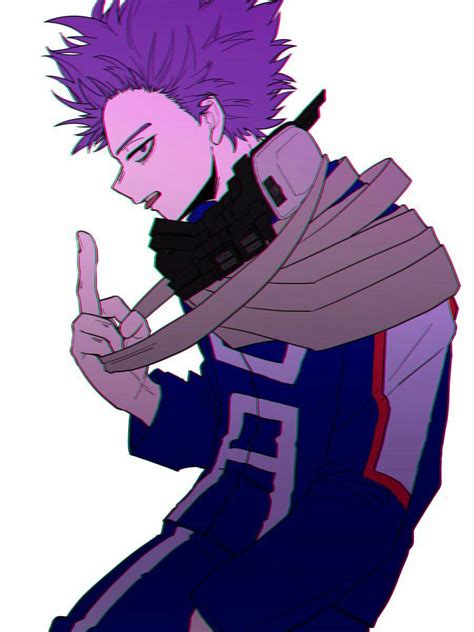 Hitoshi Shinso My Hero Academia Characters Purple Hair - annialexandra