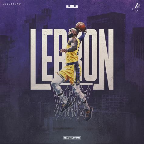 Lebron James Text Design On Behance