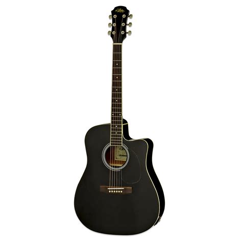 Aria Semi Acoustic Guitar Awn 15ce4bk Seasons Lk