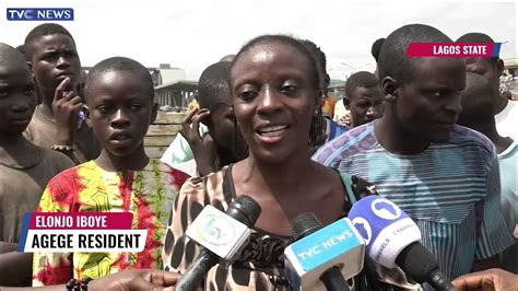 Lagos Government Evicts Traders On Rail Track In Agege To Prevent