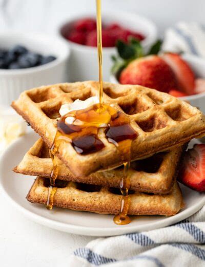 Oat Flour Waffles Coconuts And Kettlebells