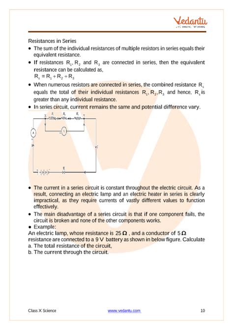 What Does An Electric Circuit Mean Class 10 Cbse Board Wiring Diagram