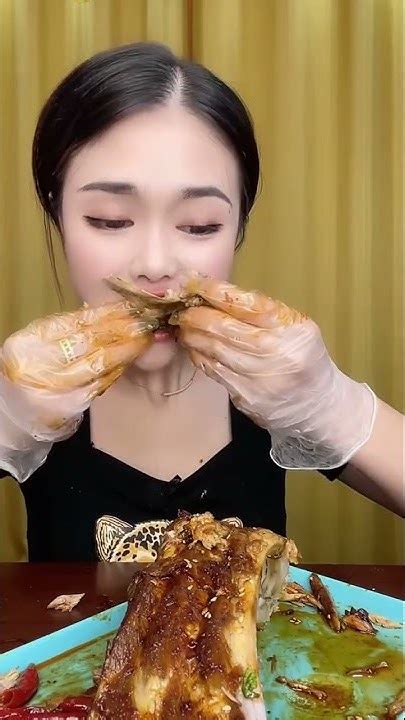 Asmr Mukbang Eating Show Chinese Tiktok Cute Girl Eating Show Youtube