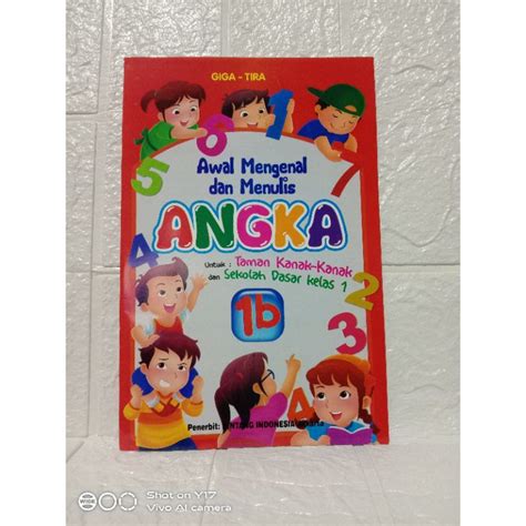 Jual BUKU AWAL MENGENAL DAN MENULIS ANGKA UNTUK TK DAN SD 1A 1B