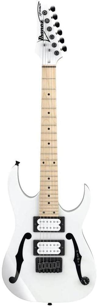 Ibanez Paul Gilbert Pgmm Wh Mikro Signature White Chitarra