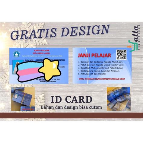 Jual Id Card Kartu Pelajar Shopee Indonesia