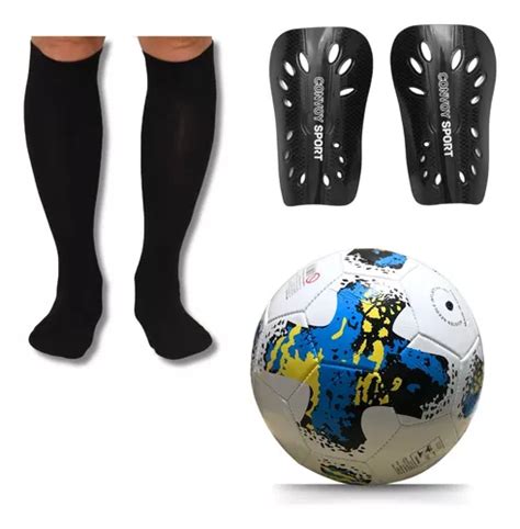 Kit Futebol Infantil Bola Meião Caneleira Para Criança Frete grátis