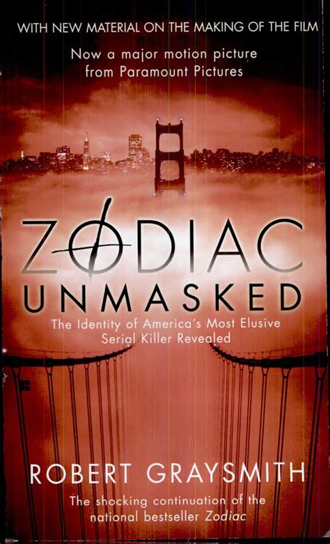 Book Zodiac Unmasked By Robert Graysmith On Killercloud